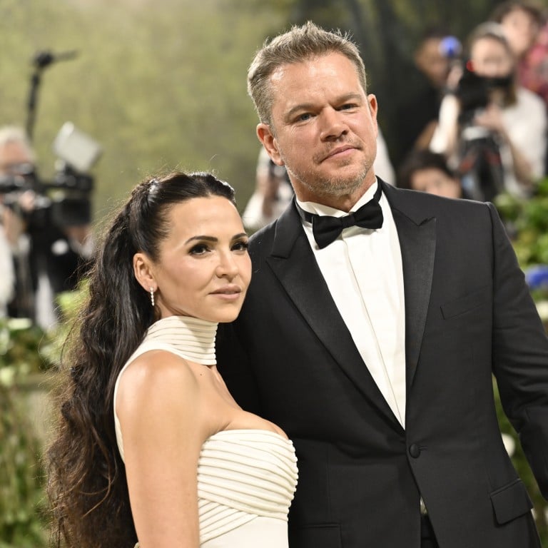 Luciana Barroso (left) and Matt Damon met in a bar in Miami in 2003 – and the rest is history. Photo: Invision/AP