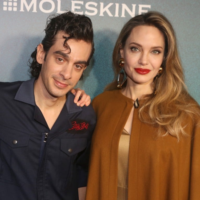 Have Justin Levine and Angelina Jolie become more than friends while working on Broadway show The Outsiders together? The jury’s still out. Photo: Getty Images