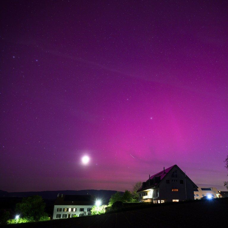 Auroras sparkle as massive solar storm strikes Earth, threatening to disrupt satellites, power
