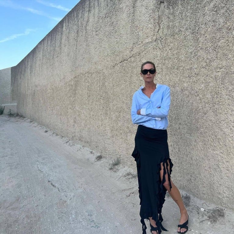 Model Erin Wasson was front row at Chanel’s cruise 2024-25 show in Marseille and reflects with fondness on working with the late, great Karl Lagerfeld. Photo: @erinwasson/Instagram