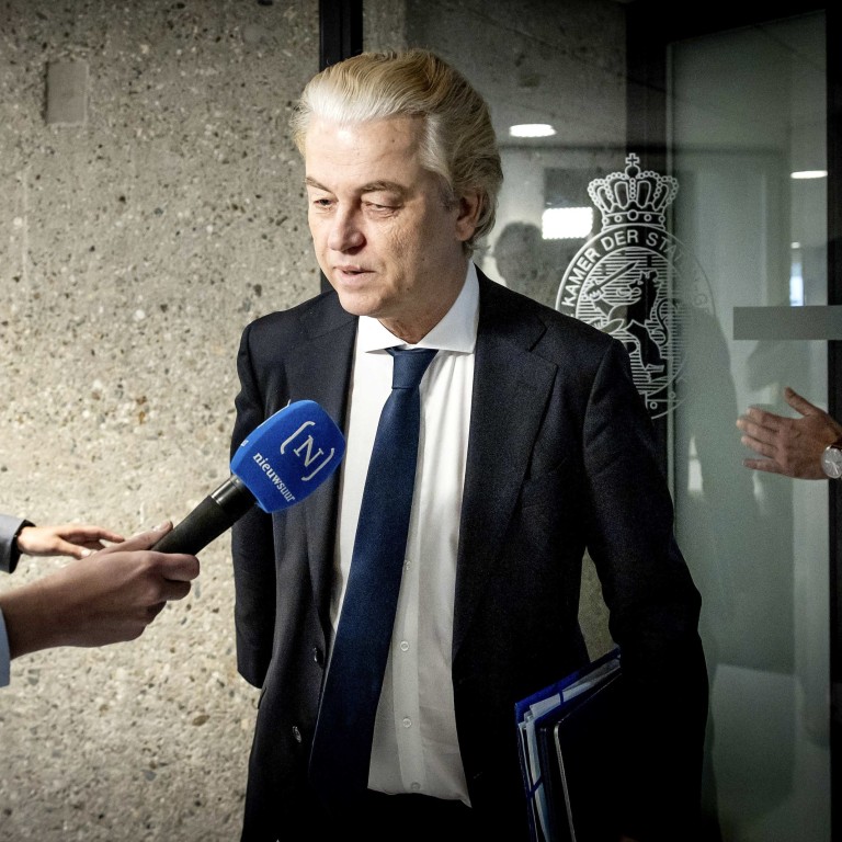 Netherlands veers sharply to right with new government as Geert Wilders
