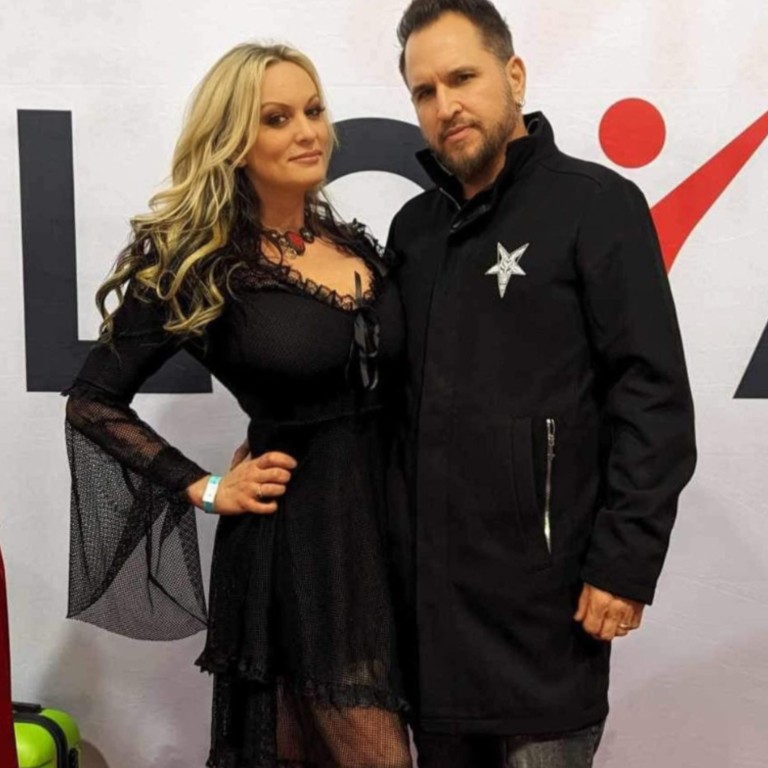 Stormy Daniels is happily married for the fourth time to fellow adult film actor and director Barrett Blade. Photo: @thestormydaniels/Instagram
