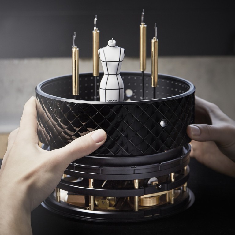Chanel’s creative Musical Clock Couture Workshop. Photos: Handout