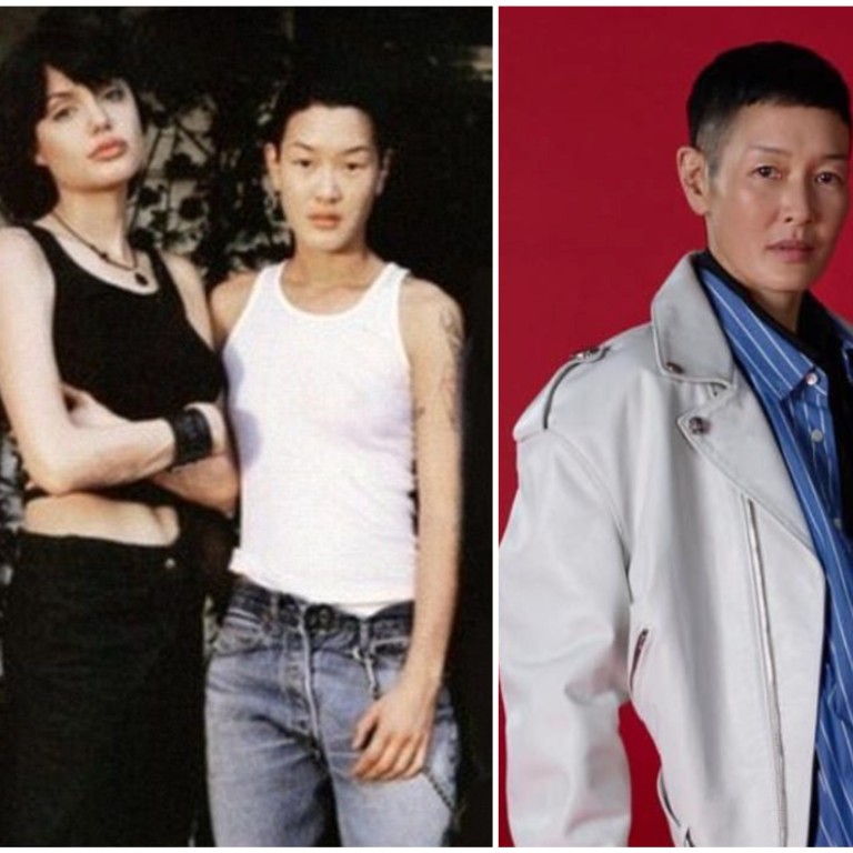 CK One model Jenny Shimizu dated Angelina Jolie for several years after the pair met on a film set. Photos: @ariasagay/X; @jennyshimizu/Instagram