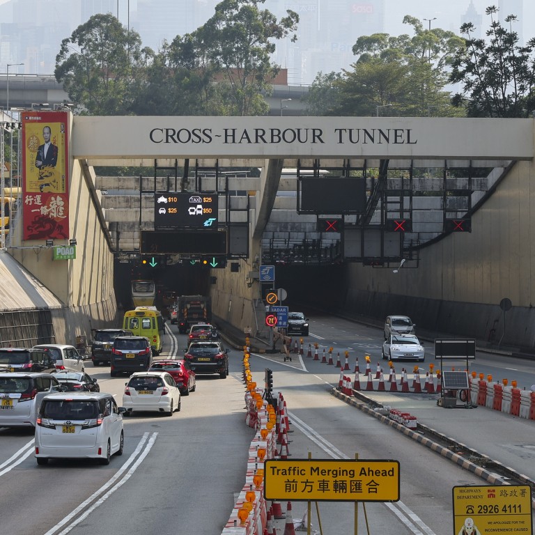 Hong Kong to explore tiered tolls for commercial vehicles using harbour tunnels South China