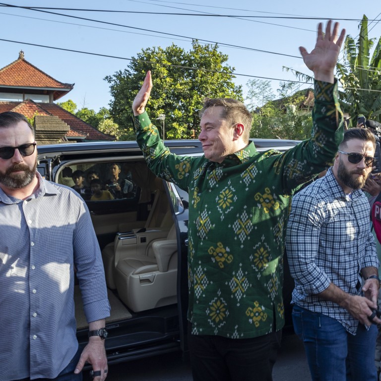 Elon Musk, Indonesian health minister launch Starlink satellite