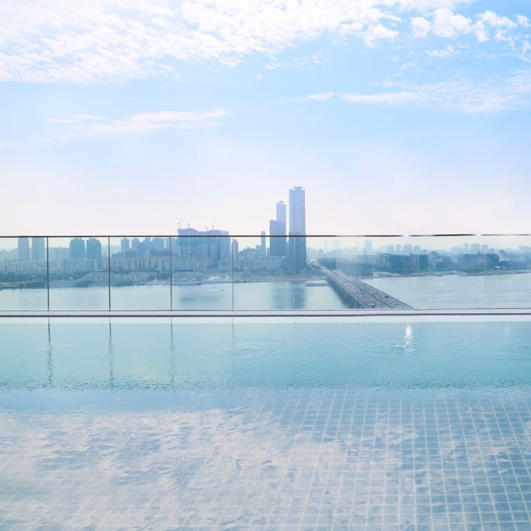 Views for days: Hotel Naru Seoul MGallery has a warmed infinity pool with views across the Han River. Photos: Handout