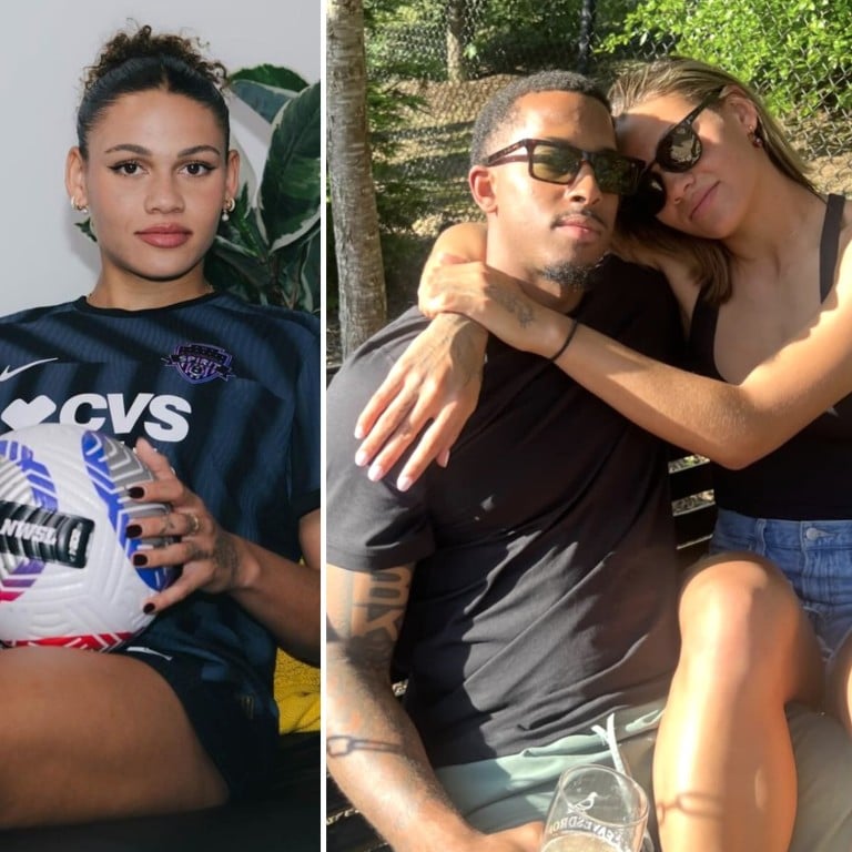 US football star Trinity Rodman, the daughter of Dennis Rodman, has “hard launched” her relationship with NFL wide receiver Trinity Benson on Instagram. Photos: @trinity_rodman/Instagram