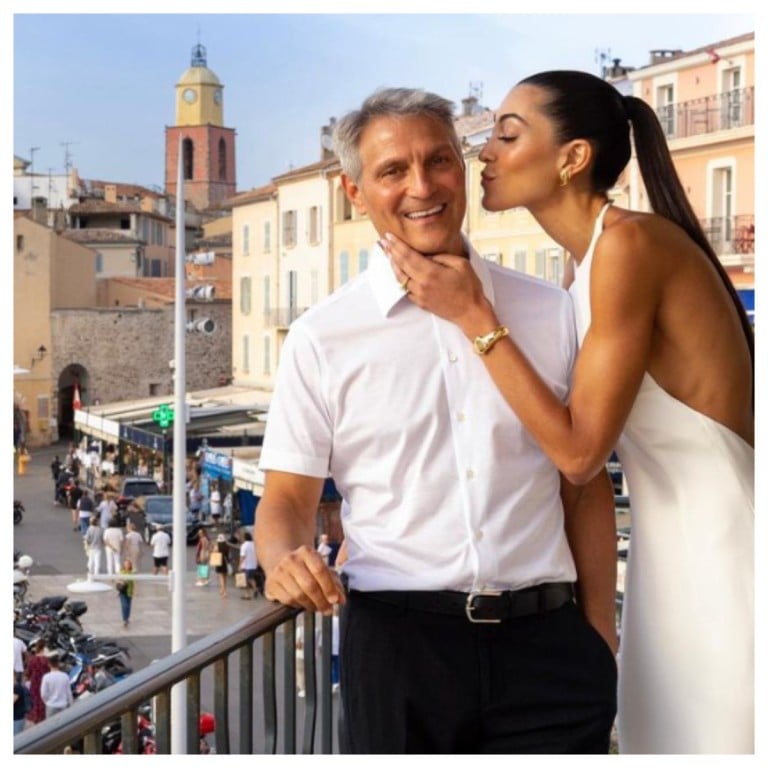 Fashion designer Sarah Staudinger (right) is married to Hollywood bigwig Ari Emanuel. Photo: @staud/Instagram
