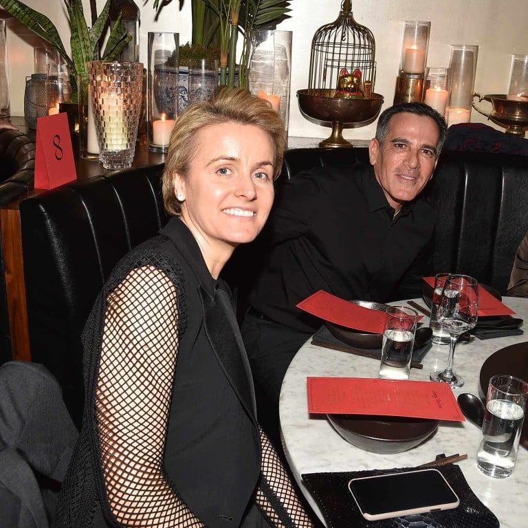 Jenny Zaharia Paulson has pushed back against her ex’s divorce offer, saying it is “humiliating and degrading”. Photo: Getty Images