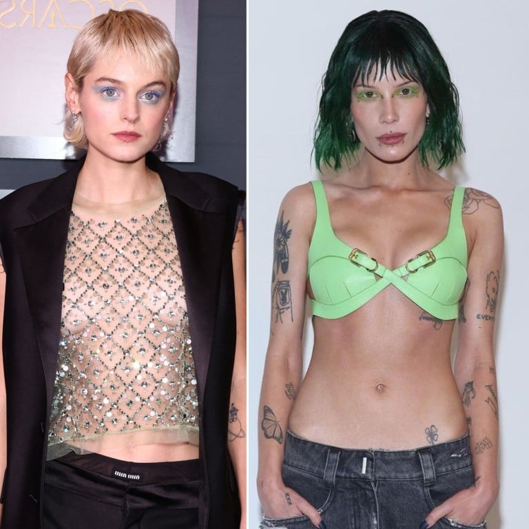 From Emma Corrin to Halsey and Sam Smith, here are eight celebrities who use “they/them” pronouns. Photos: Getty Images, AFP, @iamhalsey/Instagram