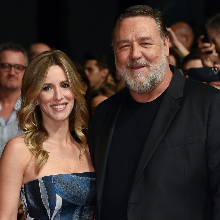Hollywood star Russell Crowe and his fiancée, Britney Theriot, have a 28-year age gap. Photo: Getty Images