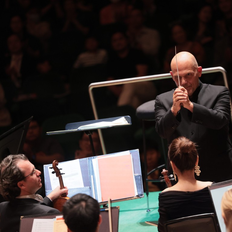 Hong Kong Philharmonic Orchestra Music Director Jaap Van Zweden Bows ...