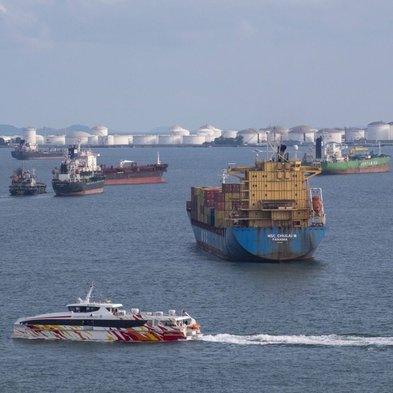 Container ships keep piling up at Singapore port, sending sea freight ...
