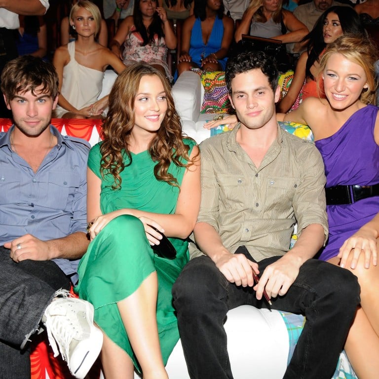Where is the Gossip Girl cast today? Chace Crawford, Leighton Meester, Penn Badgley and Blake Lively during the show’s heyday in 2008. Photo: Getty Images