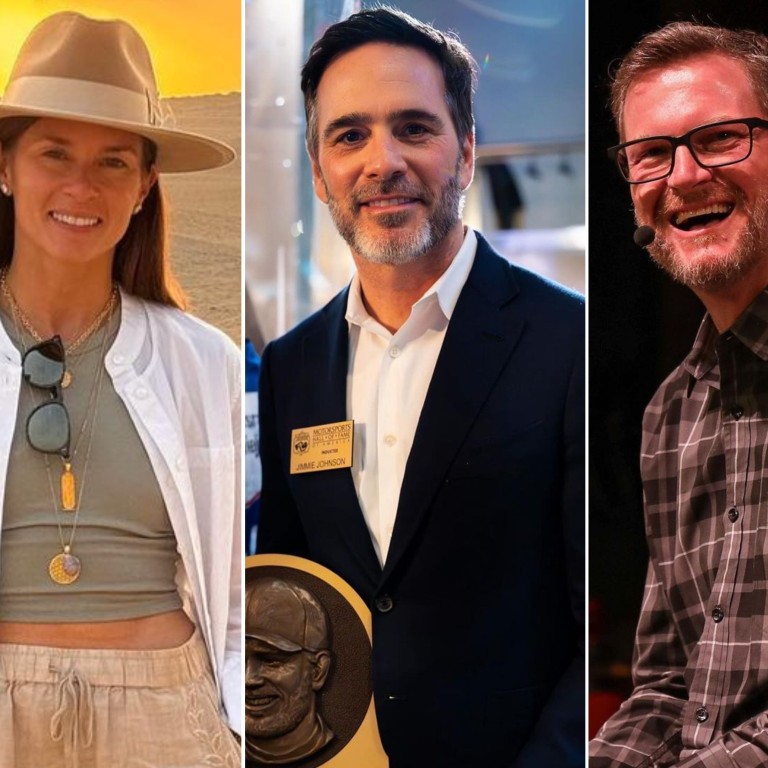 Danica Patrick (left) is one of the rare women who made it to the top in Nascar racing, alongside Jimmie Johnson (centre) and Dale Earnhardt Jr (right). Photos: @danicapatrick, @jimmiejohnson, @allyracing/Instagram