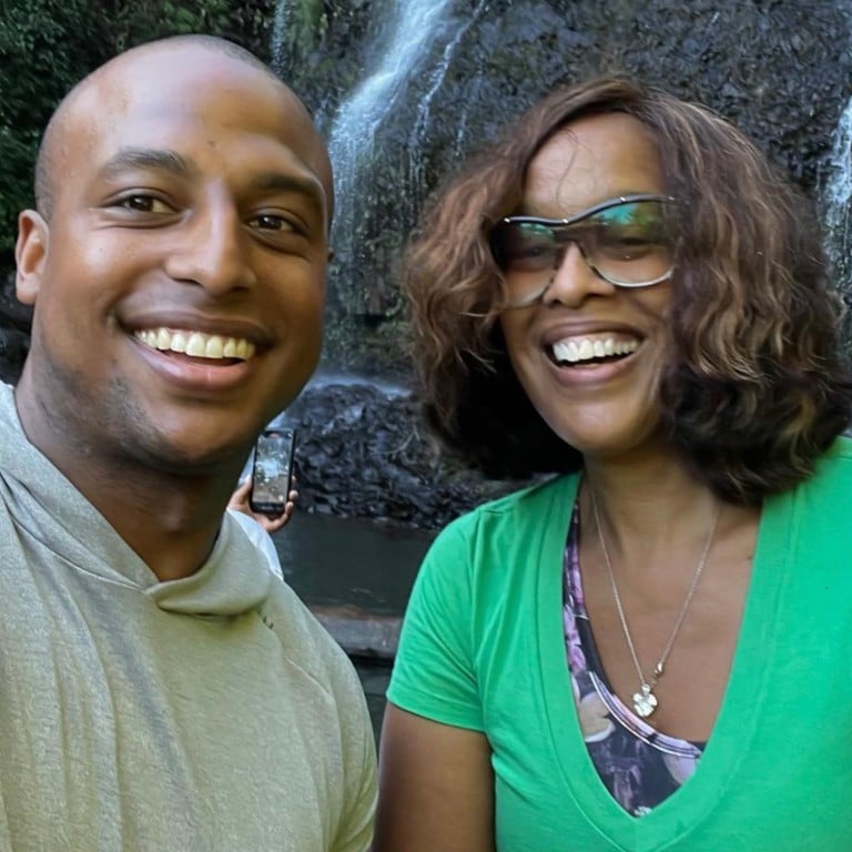 Proud mum Gayle King with her son William Bumpus Jr, who recently got married. Photo: @gayleking/Instagram