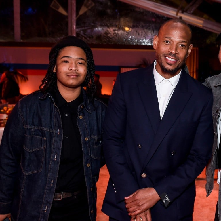 Kai and their dad Marlon Wayans, who’s been fighting off the haters on Instagram recently. Photo: Getty Images