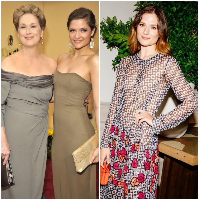Meryl Streep and her talented actress daughter, Louisa Jacobson Gummer. Photos: Getty Images, @louisa_jacobson/Instagram