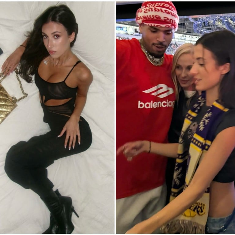 Meet Bianca Censori's lookalike younger sister, Angelina Censori – who  hangs out with Chris Brown: the model shared a snap with Rihanna's  controversial ex, and supports Ye and his brand, Yeezy |