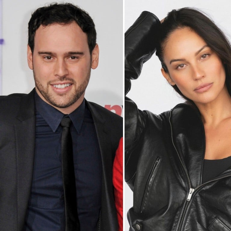Rachelle Goulding is Scooter Braun’s new girlfriend. Photos: @rachellegoulding/Instagram, AP