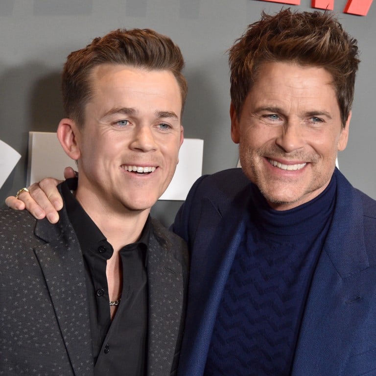 Who is the younger son of Parks and Rec actor Rob Lowe, and is he dating Lucy Hale? Photo: Getty Images