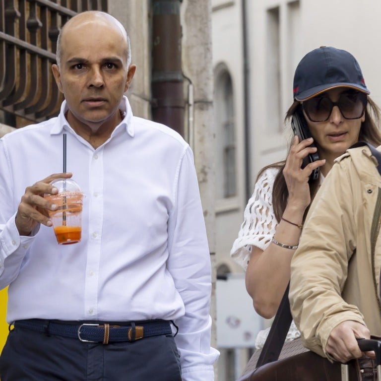 Ajay Hinduja and his wife Namrata have been on trial for human trafficking in Geneva, Switzerland. Photo: EPA-EFE