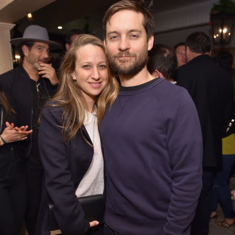 Jewellery designer Jennifer Meyer and actor Tobey Maguire in West Hollywood, California, in 2016. Photo: Getty Images for Au Fudge