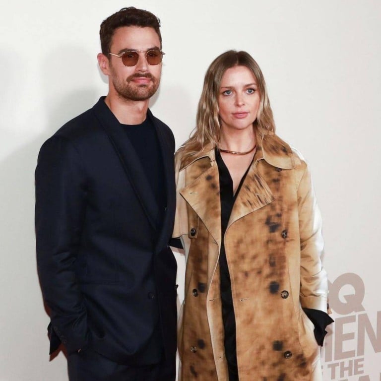 Actors Theo James and Ruth Kearney met while working in theatre in the UK. Photo: @ruthkearney/Instagram