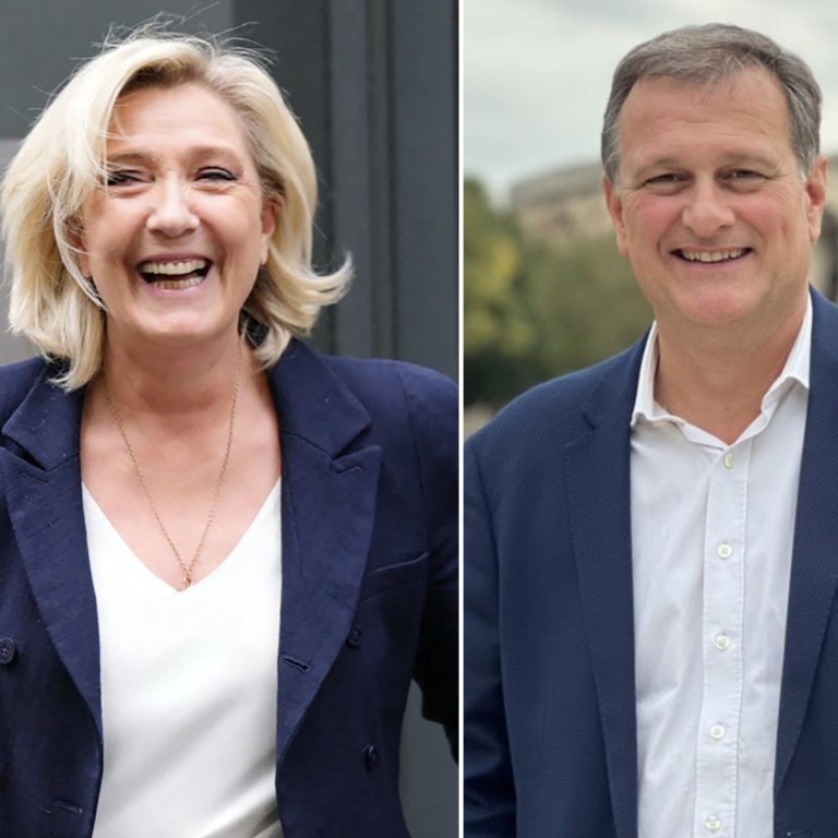 Who is Marine Le Pen’s ex-partner Louis Aliot? Photos: @J_Bardella/X, AFP