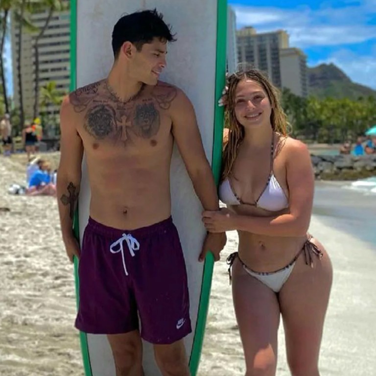 Ryan Garcia and Andrea Celina were married and have two children together – now they’re embroiled in a bitter online dispute. Photo: @kingryan/Instagram