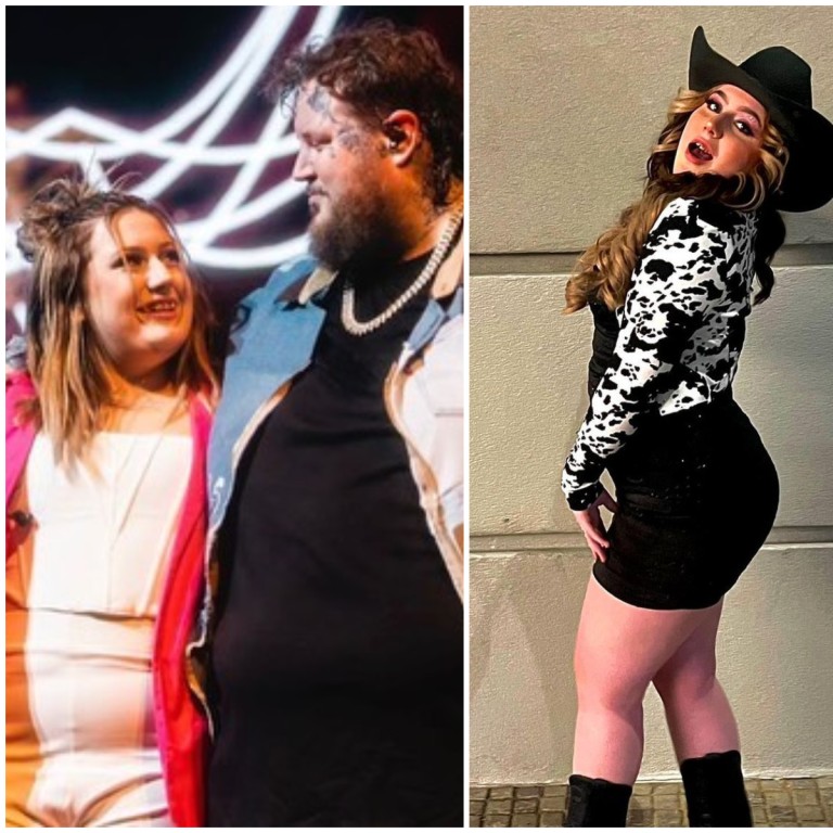 Jelly Roll’s teen daughter Bailee Ann is proud of her father for overcoming his drug issues, and is now following in his footsteps. Photos: @baileeannnnn/Instagram