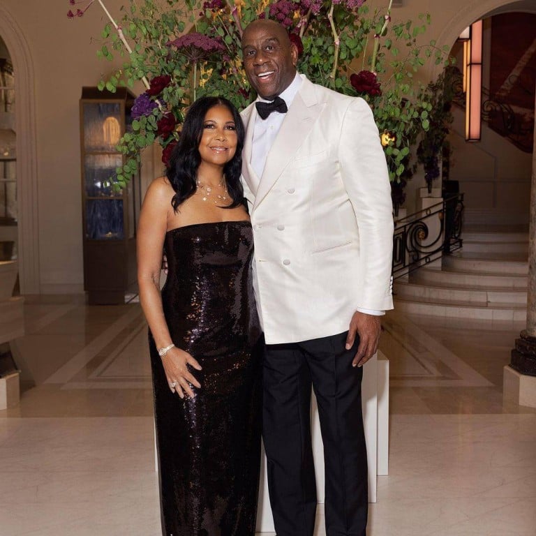 Meet Magic Johnson's supportive wife, Cookie Johnson: the ex-Lakers star's college sweetheart stuck by through infidelity rumours and his HIV diagnosis, and enjoys yacht holidays in the Mediterranean | South China Morning