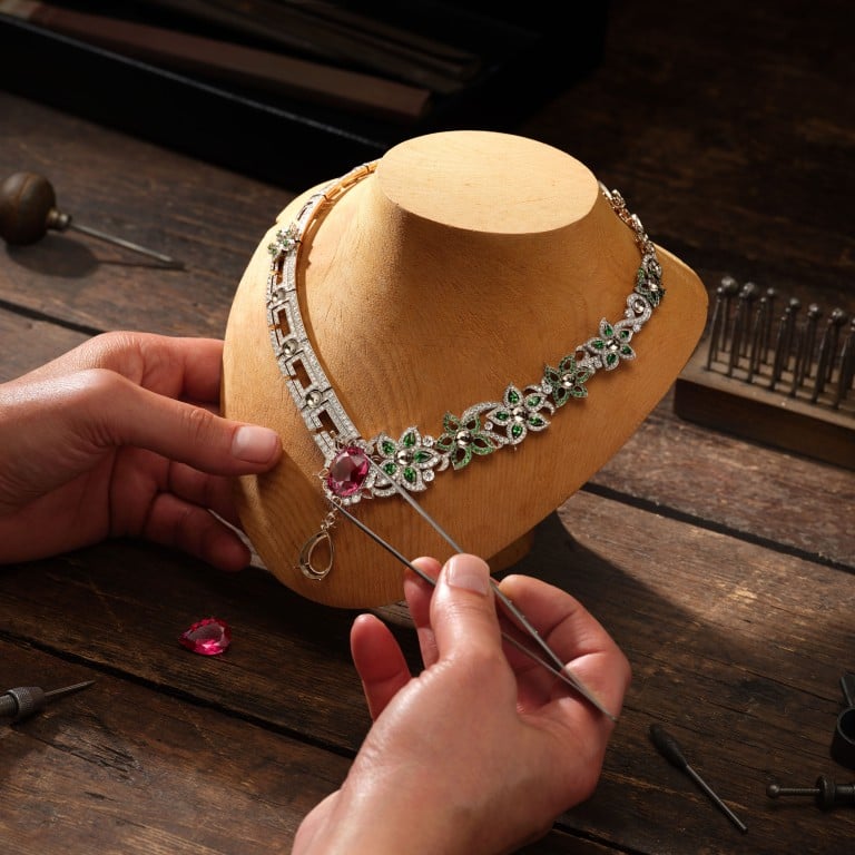 The Labirinti Gucci high jewellery collection is inspired by Italy’s gardens. Photos: Handout