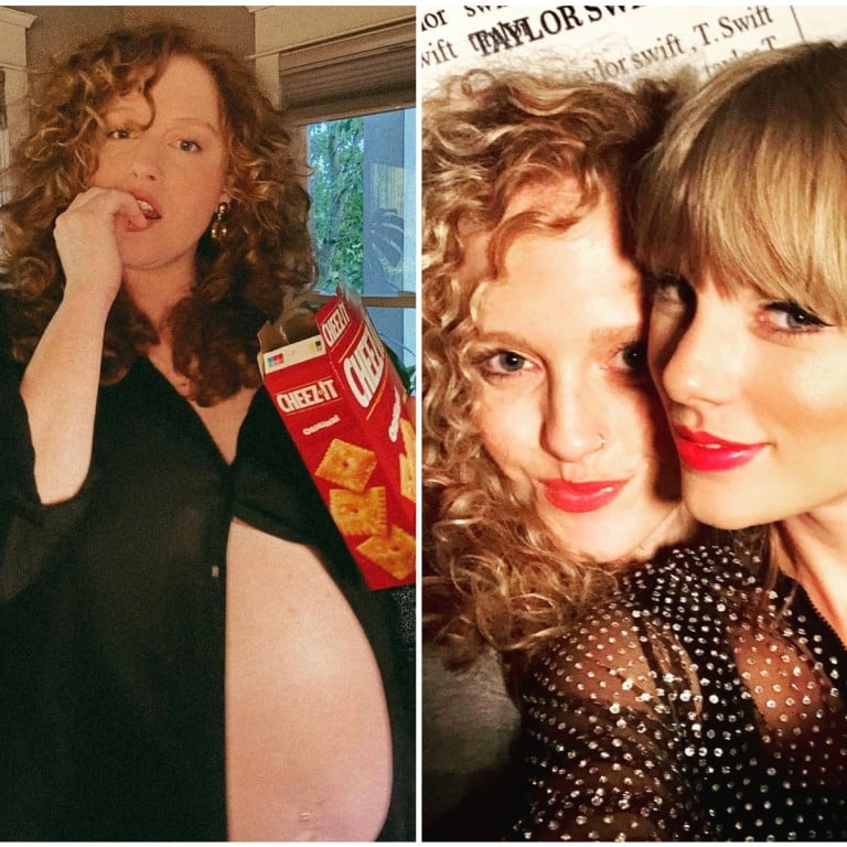 Abigail Anderson Berard is pregnant – and just announced it on Instagram using lyrics from a Taylor Swift song. Photos: @abigail_lauren/Instagram