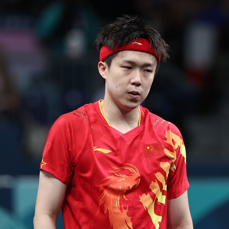Paris Olympics: China's Wang refuses to blame shock table tennis loss on  damaged paddle | South China Morning Post