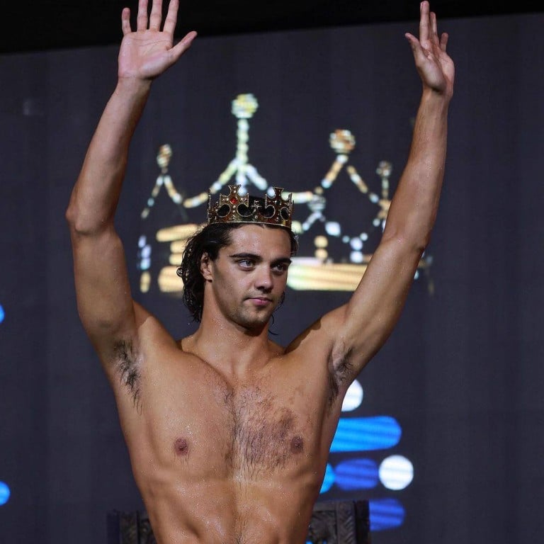 Italian swimmer Thomas Ceccon’s accidental “ab flash” has made the athlete an internet sensation. Photo: @ceccon_thomas/Instagram
