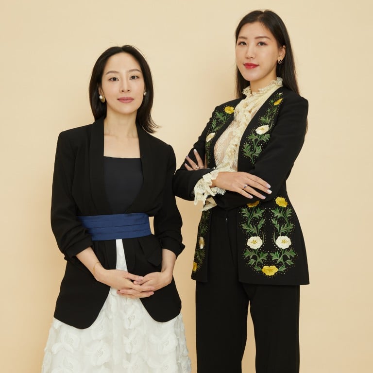 Sara Jane Ho (left) of Netflix’s Mind Your Manners, now runs Antevorta Laboratories, a feminine care brand, with Annie Ho. Photos: Handout