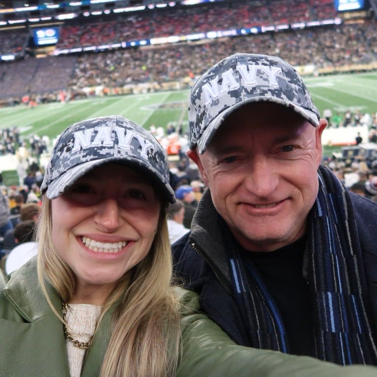 Who is Mark Kelly’s daughter, Claire Kelly? Photo: @CaptMarkKelly/X