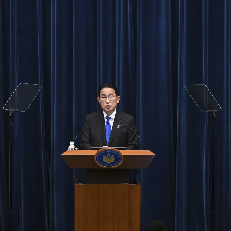 Japan PM Fumio Kishida quits LDP leadership race as low ratings, scandals  take toll | South China Morning Post