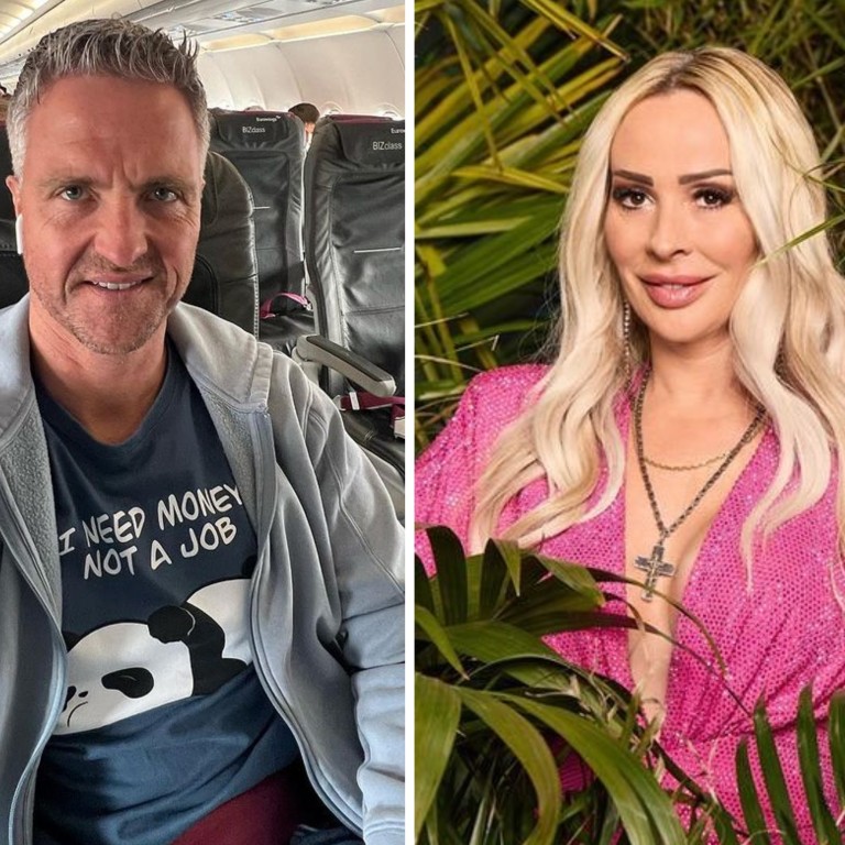 Ex Formula One driver Ralf Schumacher and his ex-wife, Cora Schumacher. Photos: @ralfschumacher_rsc; @reality.show_tv/Instagram