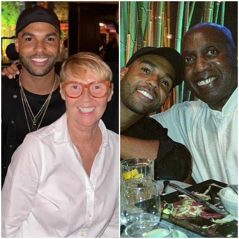 Lucien Laviscount’s parents, Eugene and Sonia Laviscount, have an unconventional background. Photos: @its_lucien/Instagram