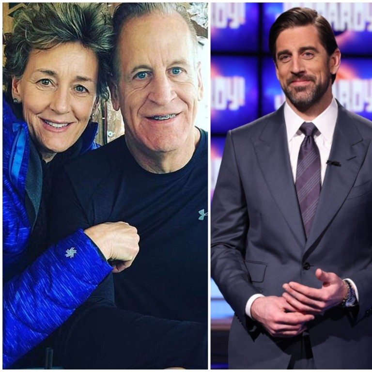 Aaron Rodgers parents Ed and Darla Rodgers haven’t pulled any punches in interviews for a new book about the NFL star. Photos: @jrodgers/Instagram; Aaron Rodgers/Facebook