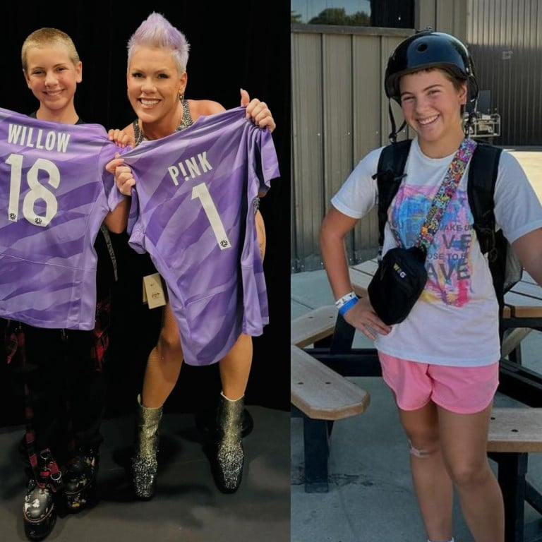 Pink and Carey Hart’s daughter, Willow Sage Hart. Photos: @pink, @hartluck/Instagram