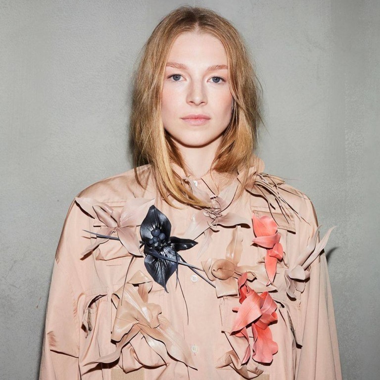 Hunter Schafer, Prada ambassador, dressed by the brand at Milan Fashion Week in September 2023. Photo: @hunterschafer/Instagram