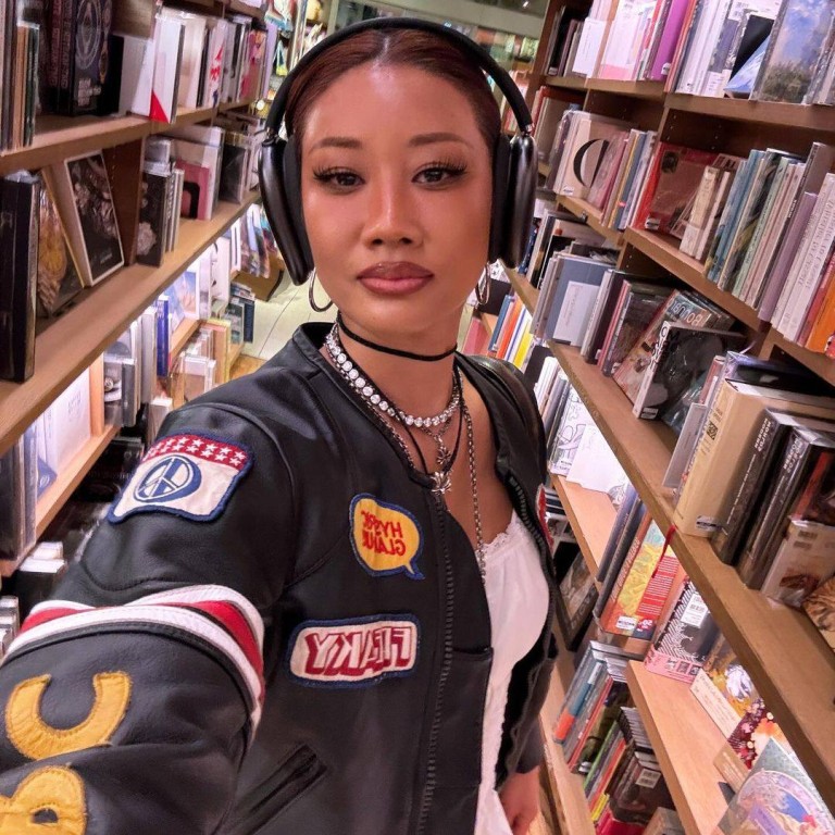 Yoon Ahn hanging out in her favourite Tokyo bookstore, Daikanyama Tsutaya. Photos: Handout