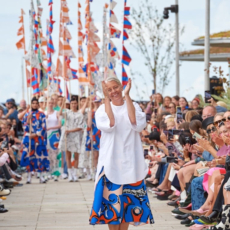 Finnish brand Marimekko’s creative director Rebekka Bay talks fashion, flowers and female leadership after presenting the brand’s spring/summer 2025 collection at Copenhagen Fashion Week. Photo: James Cochrane