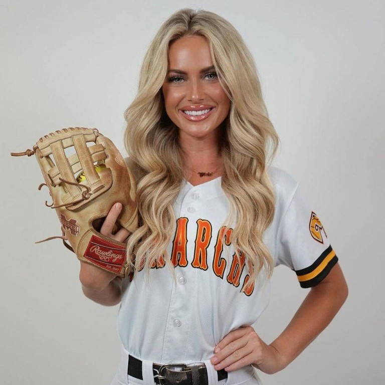 Brylie St Clair has been dubbed the “world’s hottest softball player” for her glamorous off-field looks. Photo: @bryliestclair/Instagram