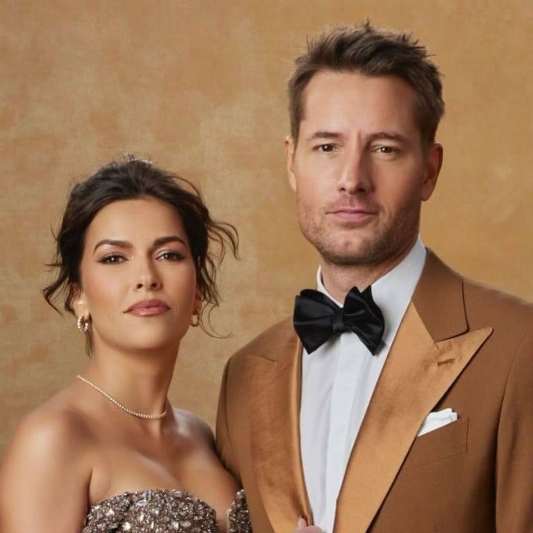 Justin Hartley with his third wife, Sofia Pernas. Photo: @sofiapernas/Instagram