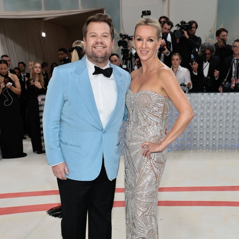 James Corden and Julia Corden at the Met Gala in 2023: the comedian made a name for himself in America but moved back to the UK with his wife and children last year. Photo: Getty Images via AFP